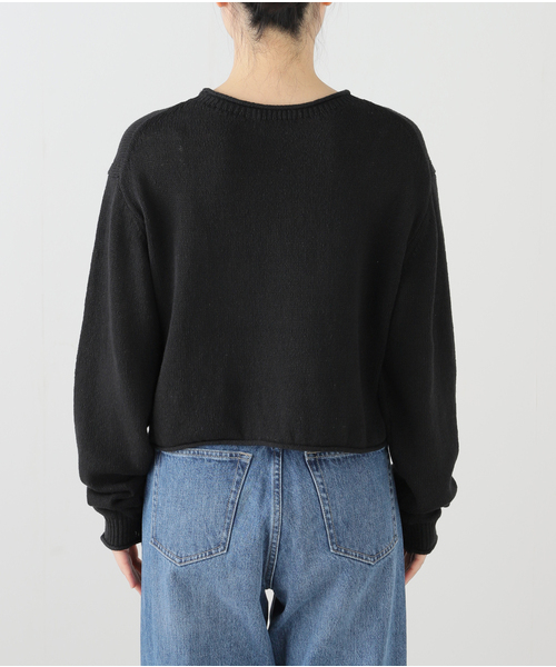 plage(プラージュ)の「co/linen short プルオーバー(ニット/セーター・レディース・ホワイト/ブラック・FREE)」の22枚目の写真