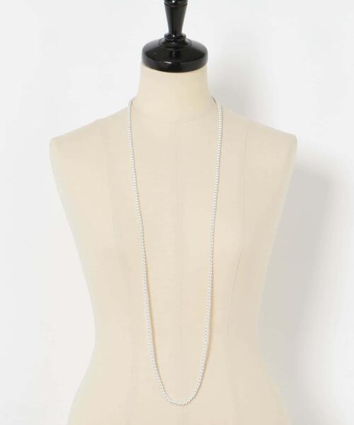 URBAN RESEARCH（アーバンリサーチ）の「decor『デコール』　Hematite4mmBallnecklace（ネックレス・レディース・シルバー・-）」の10枚目の写真