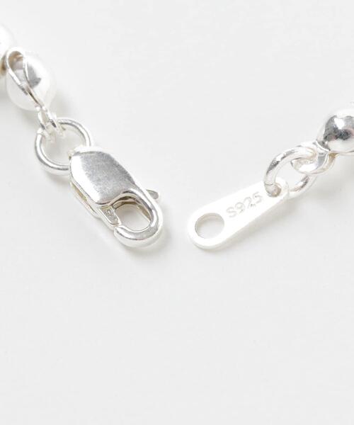 URBAN RESEARCH（アーバンリサーチ）の「decor『デコール』　Hematite4mmBallnecklace（ネックレス・レディース・シルバー・-）」の12枚目の写真