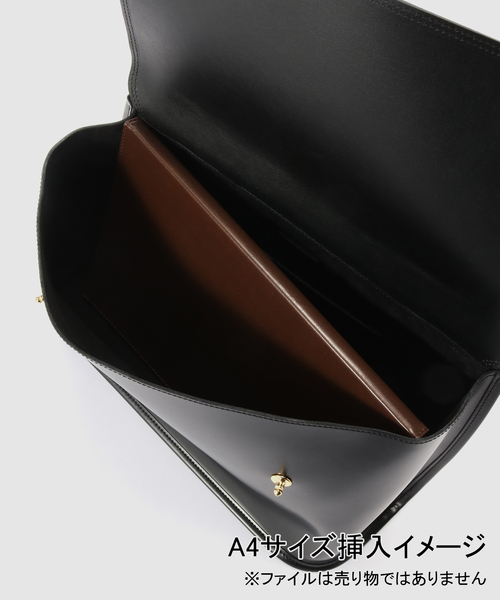 Spick & Span（スピックアンドスパン）の「PIENI / ピエニ A-2 ONE HANDLE（ハンドバッグ・レディース・ブラック・FREE）」の5枚目の写真