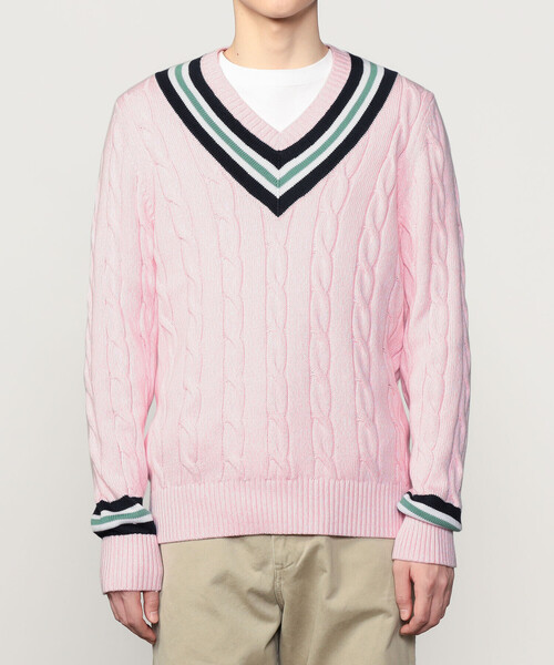 Brooks Brothers ブルックスブラザーズ　ニットセーター M 90s USA製 Brooks Brothersブルックスブラザーズ Vネック