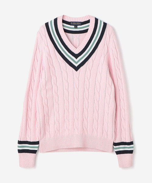 新品未使用タグ付◎Brooks Brothers サマーニット白 綿100％ BROOKS BROTHERS 未使用品 ブルックスブラザーズ タグ付き