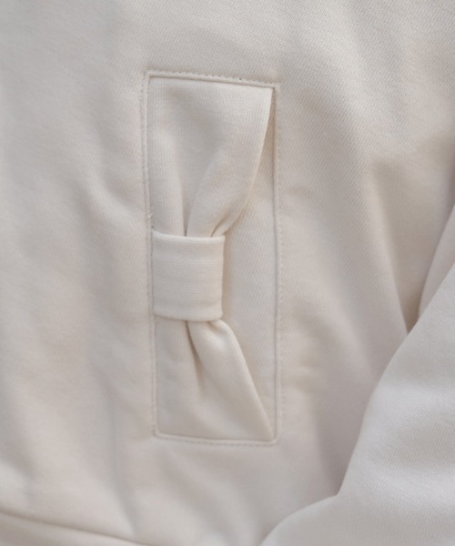 axes femme(アクシーズファム)の「サガラ刺繍ショートパーカー(カーディガン/ボレロ・レディース・キナリ/ブラック・FREE)」の21枚目の写真