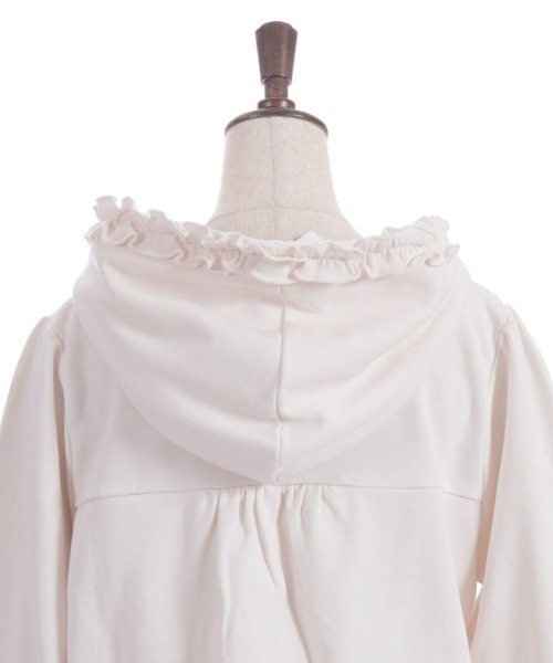 axes femme(アクシーズファム)の「サガラ刺繍ショートパーカー(カーディガン/ボレロ・レディース・キナリ/ブラック・FREE)」の20枚目の写真