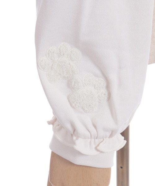 axes femme(アクシーズファム)の「サガラ刺繍ショートパーカー(カーディガン/ボレロ・レディース・キナリ/ブラック・FREE)」の9枚目の写真