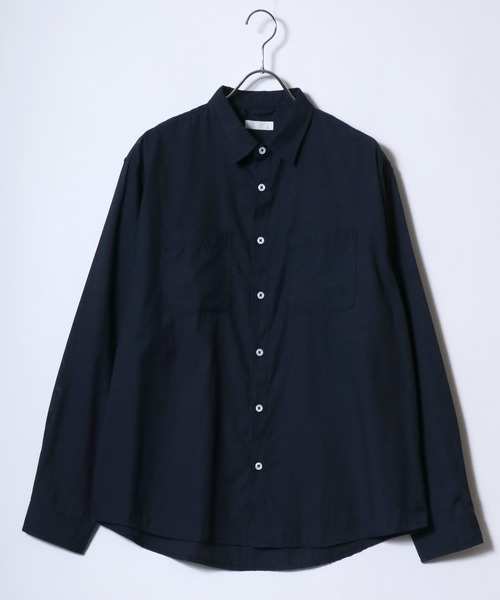 MARUKAWA(マルカワ)の「2026SS AIR SHIRT/エアシャツ 軽量 通気 速乾機能 レギュラーカラーシャツ 無地/チェック(シャツ/ブラウス・メンズ・ブルー/ブルー系その他/ネイビー/サックスブルー・L/M/LL)」の7枚目の写真