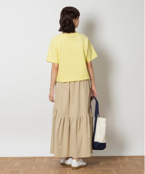 Champion(チャンピオン)の「Champion(チャンピオン)【レディース】チェーン刺繍ロゴTシャツ(Tシャツ/カットソー・レディース・ネイビー/ホワイト/ライトイエロー・L/XL/M/S)」の10枚目の写真