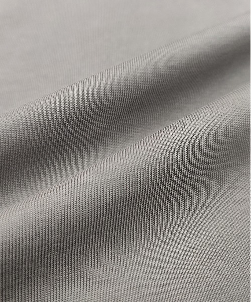 ad thie(アドティエ)の「ベーシック コンパクトTシャツ(Tシャツ/カットソー・レディース・チャコール/ネイビー/オフホワイト/ナチュラル/ブラック・FREE)」の9枚目の写真