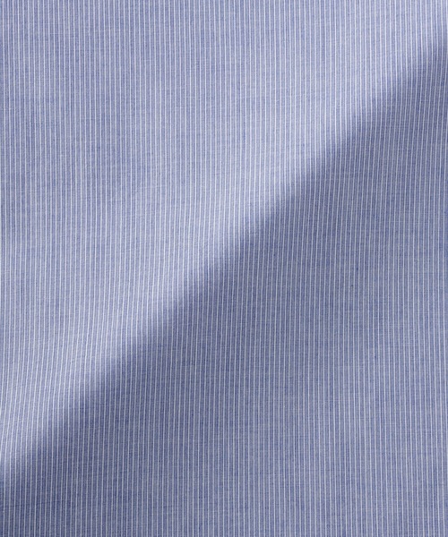 無印良品（ムジルシリョウヒン）の「婦人　涼感　レギュラーカラー半袖シャツ（シャツ/ブラウス・レディース・ライトオレンジ系/サックスブルー系/ブラック/ホワイト・XL/L/M/S）」の16枚目の写真