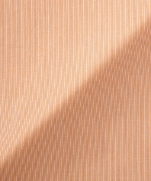 無印良品（ムジルシリョウヒン）の「婦人　涼感　レギュラーカラー半袖シャツ（シャツ/ブラウス・レディース・ライトオレンジ系/サックスブルー系/ブラック/ホワイト・XL/L/M/S）」の5枚目の写真