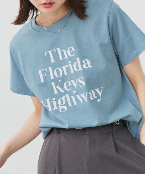 tシャツ 「WOMEN」カフェロゴプリント Tシャツ レディース URBAN RESEARCH DOORS tシャツ ロゴプリントTシャツ レディース