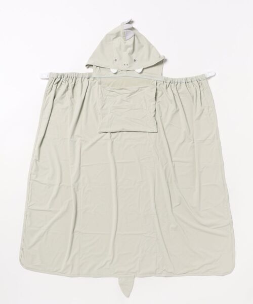 mocmof（モクモフ）の「ひやとろ アニマルケープ（おくるみ・キッズ・ピンク/グリーン系その他4/ブルー系その他3/アイボリー・フリー）」の5枚目の写真