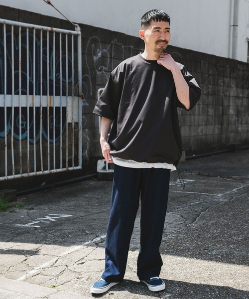 URD Drawstring Short-Sleeve T-shirts（Tシャツ/カットソー
