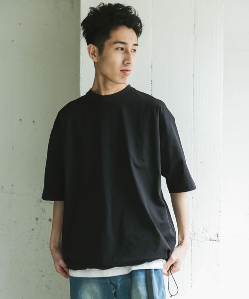 URD Drawstring Short-Sleeve T-shirts（Tシャツ/カットソー