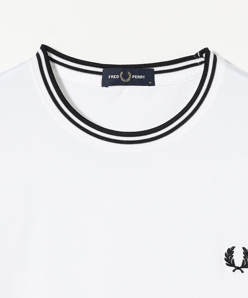 【FRED PERRY】ツインチップ T シャツ オートミール691 FRED PERRY＞ツインティップ Tシャツ