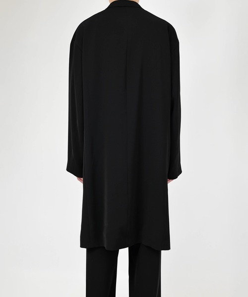 LAD MUSICIAN（ラッドミュージシャン）の「POLYESTER TWILL LONG JACKET（その他アウター・メンズ・ブラック・42/44/46）」の5枚目の写真