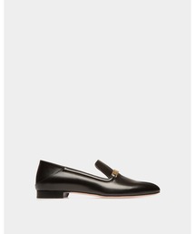 【未使用】BALLY バリー フラットシューズ ブラック×ホワイト 24cm オンライン限定 - ウィメンズ シューズ