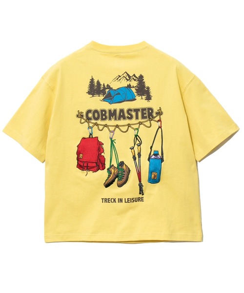 go slow caravan(ゴースローキャラバン)の「COBMASTER/コブマスター 吸水速乾天竺刺繍ルーズTEE(トレッキングツール)(Tシャツ/カットソー・メンズ・ホワイト/ブラック/イエロー/モスグリーン・MEDIUM/LARGE/X-LARGE)」の14枚目の写真