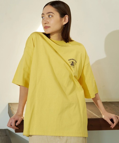 go slow caravan(ゴースローキャラバン)の「COBMASTER/コブマスター 吸水速乾天竺刺繍ルーズTEE(トレッキングツール)(Tシャツ/カットソー・メンズ・ホワイト/ブラック/イエロー/モスグリーン・MEDIUM/LARGE/X-LARGE)」の16枚目の写真