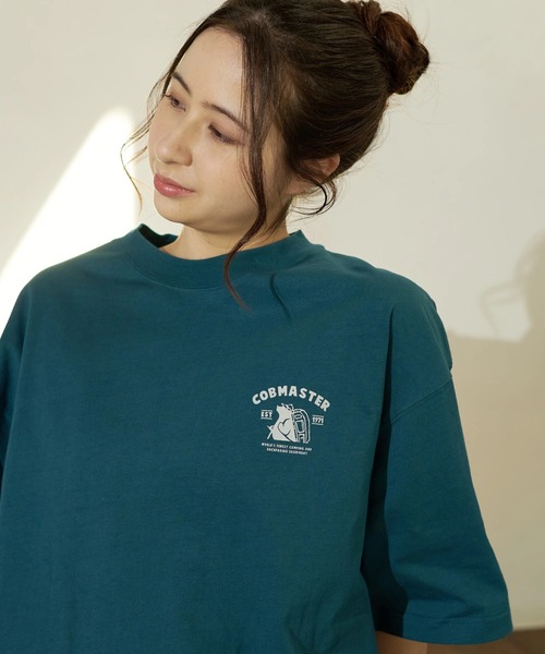 go slow caravan(ゴースローキャラバン)の「COBMASTER/コブマスター 吸水速乾天竺刺繍ルーズTEE(トレッキングツール)(Tシャツ/カットソー・メンズ・ホワイト/ブラック/イエロー/モスグリーン・MEDIUM/LARGE/X-LARGE)」の20枚目の写真