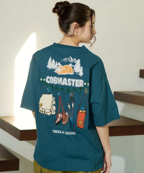 go slow caravan(ゴースローキャラバン)の「COBMASTER/コブマスター 吸水速乾天竺刺繍ルーズTEE(トレッキングツール)(Tシャツ/カットソー・メンズ・ホワイト/ブラック/イエロー/モスグリーン・MEDIUM/LARGE/X-LARGE)」の22枚目の写真