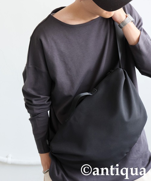 antiqua（アンティカ）の「2WAY ショルダーバック（ショルダーバッグ・レディース・ブラック・FREE）」の6枚目の写真