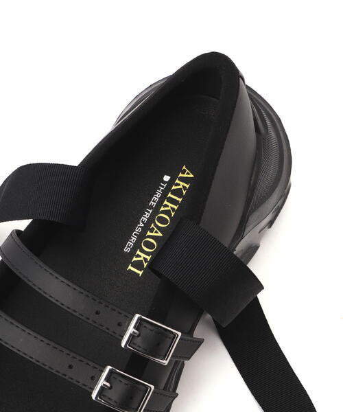 AKIKOAOKI（アキコアオキ）の「AKIKOAOKI /アキコアオキ/別注Giselle Faux-leather/ローファー（バレエシューズ・レディース・ブラック・35/39/38/37/36）」の19枚目の写真