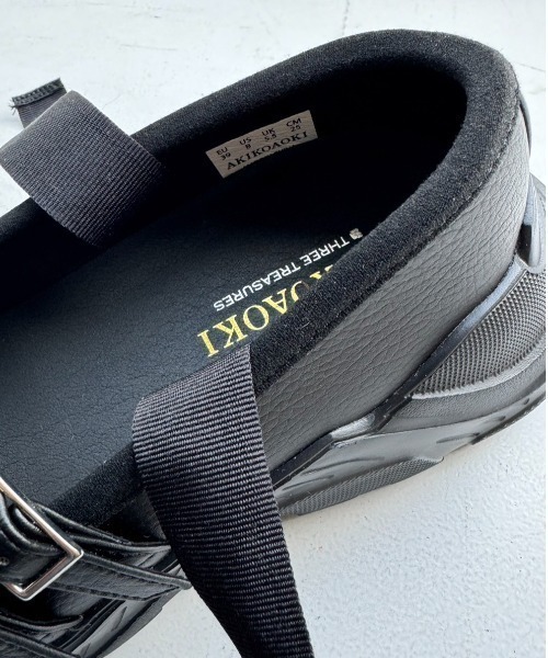 AKIKOAOKI（アキコアオキ）の「AKIKOAOKI /アキコアオキ/別注Giselle Faux-leather/ローファー（バレエシューズ・レディース・ブラック・35/39/38/37/36）」の15枚目の写真