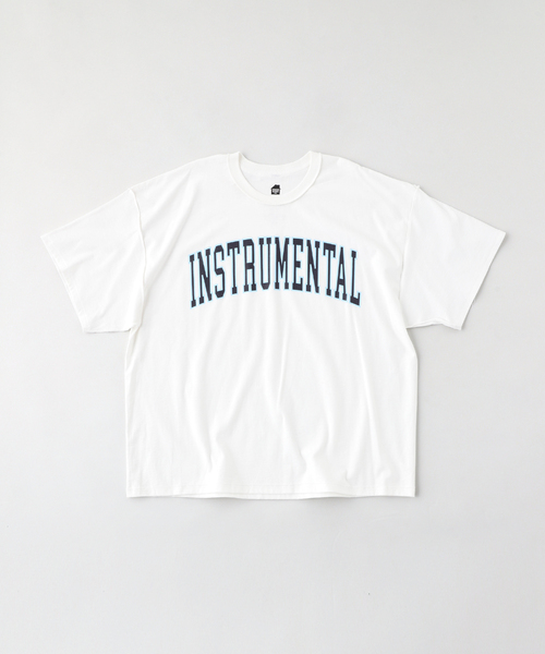 is-ness(イズネス)の「ISNESS MUSIC / イズネス ミュージック INSTRUMENTAL T-SHIRT(Tシャツ/カットソー・メンズ・ネイビー/ホワイト/ブラック・FREE)」の5枚目の写真