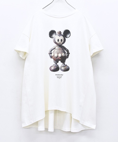 BEDSIDEDRAMA(ベットサイドドラマ)の「DIGNEY DOLL Flare T-Shirt(Tシャツ/カットソー・レディース・ナチュラル/ブラック/ホワイト・1/2)」の15枚目の写真