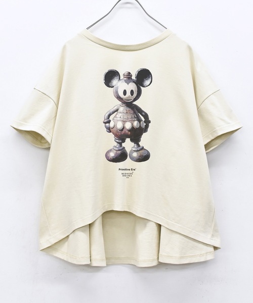 BEDSIDEDRAMA(ベットサイドドラマ)の「DIGNEY DOLL Flare T-Shirt(Tシャツ/カットソー・レディース・ナチュラル/ブラック/ホワイト・1/2)」の18枚目の写真