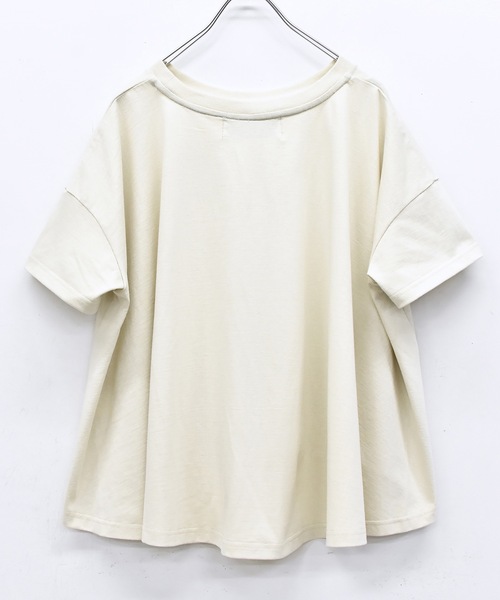 BEDSIDEDRAMA(ベットサイドドラマ)の「DIGNEY DOLL Flare T-Shirt(Tシャツ/カットソー・レディース・ナチュラル/ブラック/ホワイト・1/2)」の19枚目の写真