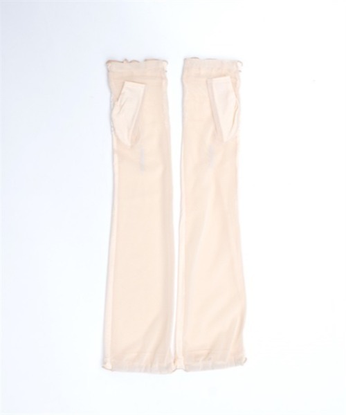 axes femme（アクシーズファム）の「レース重ねロングＵＶ手袋（手袋・レディース・ブラック/ピンク/キナリ・FREE）」の22枚目の写真