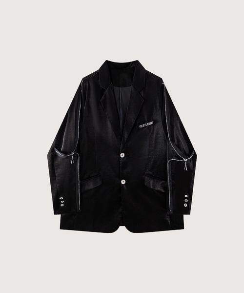 Zip Design Jacket（テーラードジャケット）｜LA POMME petit（ラポミ