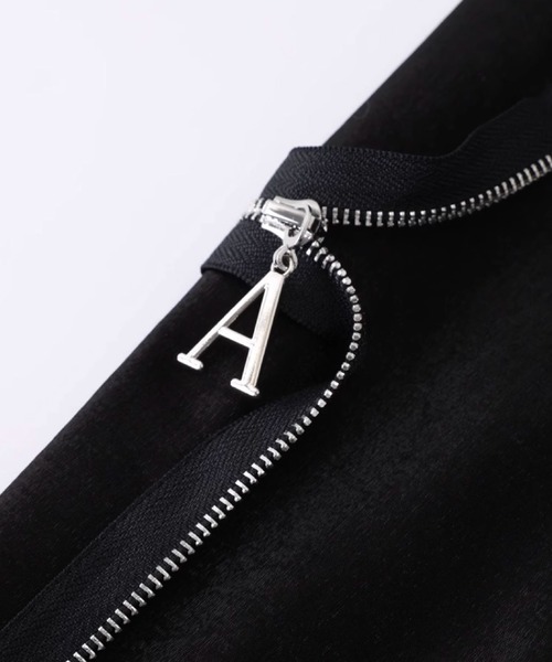 LA POMME petit(ラポミ・プチ)の「Zip Design Jacket(テーラードジャケット・レディース・ブラック・SMALL/MEDIUM/LARGE)」の6枚目の写真