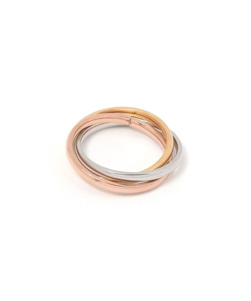 ステンレス3連重ねリング / 327500（リング）｜LAKOLE（ラコレ）の