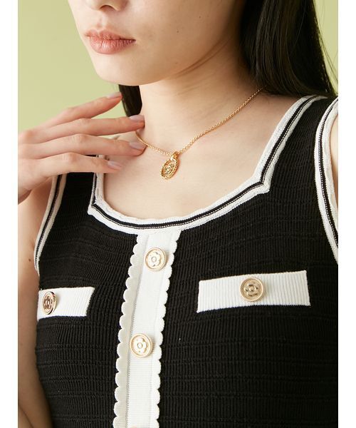 LILY BROWN(リリーブラウン)の「【LILY BROWN×MARY QUANT】ヴィンテージデイジーネックレス(ネックレス・レディース・ゴールド/シルバー・FREE)」の9枚目の写真