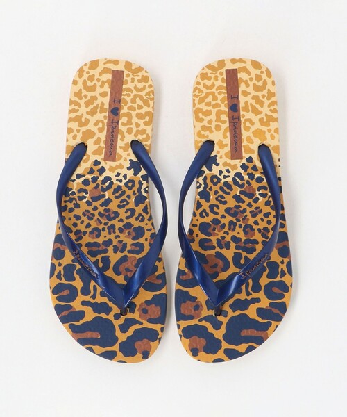 Steven Alan(スティーブンアラン)の「<Ipanema>ANIMAL PRINT VI/サンダル(サンダル・レディース・ブラウン系/ロイヤルブルー・35/37/36)」の4枚目の写真