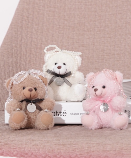 JILL by JILL STUART(ジルバイジルスチュアート)の「◇ベアチャーム(キーホルダー・レディース・ホワイト/ピンク/ベージュ・FREE)」の17枚目の写真