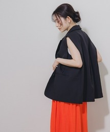 Petitjo（プッチージョ）の「小さいサイズ　コクーンジレ　低身長さん・小柄女性（ベスト）」