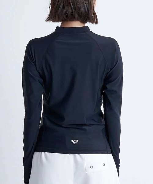 ROXY(ロキシー)の「【ROXY/ロキシー】25SS RASHIE L/S/水陸両用ハイネック長袖ラッシュガード(水着)(ラッシュガード・レディース・ホワイト/ブラック・SMALL/MEDIUM/LARGE)」の9枚目の写真