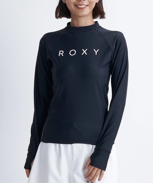 ROXY(ロキシー)の「【ROXY/ロキシー】25SS RASHIE L/S/水陸両用ハイネック長袖ラッシュガード(水着)(ラッシュガード・レディース・ホワイト/ブラック・SMALL/MEDIUM/LARGE)」の13枚目の写真