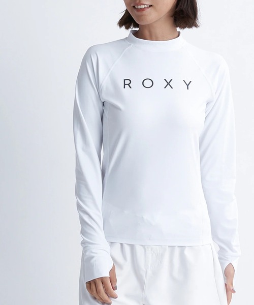 ROXY(ロキシー)の「【ROXY/ロキシー】25SS RASHIE L/S/水陸両用ハイネック長袖ラッシュガード(水着)(ラッシュガード・レディース・ホワイト/ブラック・SMALL/MEDIUM/LARGE)」の12枚目の写真