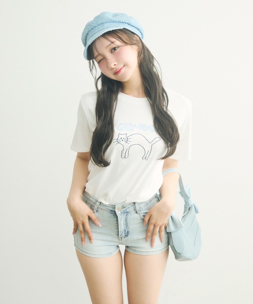 TITTY&CO.(ティティーアンドコー)の「ラメドットベレー帽(ハンチング/ベレー帽・レディース・ブラック/ブルー・FREE)」の12枚目の写真