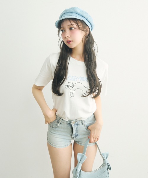 TITTY&CO.(ティティーアンドコー)の「ラメドットベレー帽(ハンチング/ベレー帽・レディース・ブラック/ブルー・FREE)」の14枚目の写真