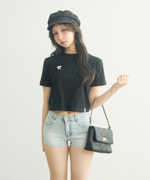 TITTY&CO.(ティティーアンドコー)の「ラメドットベレー帽(ハンチング/ベレー帽・レディース・ブラック/ブルー・FREE)」の5枚目の写真