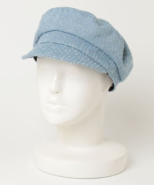 TITTY&CO.(ティティーアンドコー)の「ラメドットベレー帽(ハンチング/ベレー帽・レディース・ブラック/ブルー・FREE)」の19枚目の写真