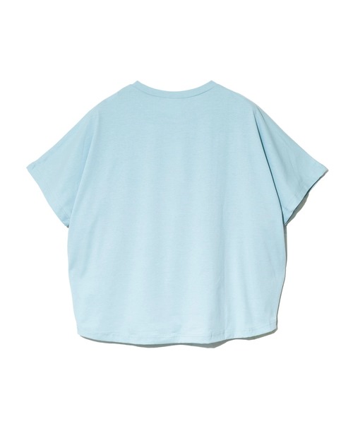 ScoLar（スカラー）の「ScoLar/スカラー　ロゴアップリケPO（Tシャツ/カットソー・レディース・ホワイト/サックスブルー/ブラック・FREE）」の13枚目の写真