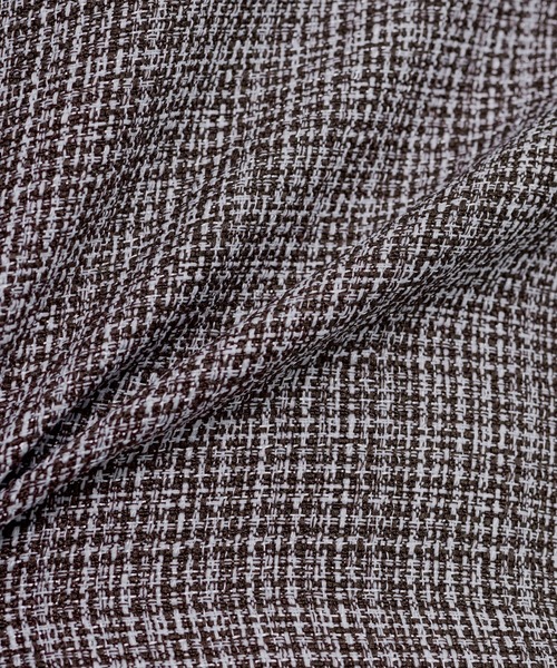 ETELIO（エテリオ）の「総柄サマーツイードリラクシング半袖シャツ（シャツ/ブラウス・メンズ・ブラック系/ライトグレー系/ブラウン・S/M/L/XL）」の14枚目の写真