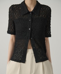 AIC. | レースポロトップス(ポロシャツ)